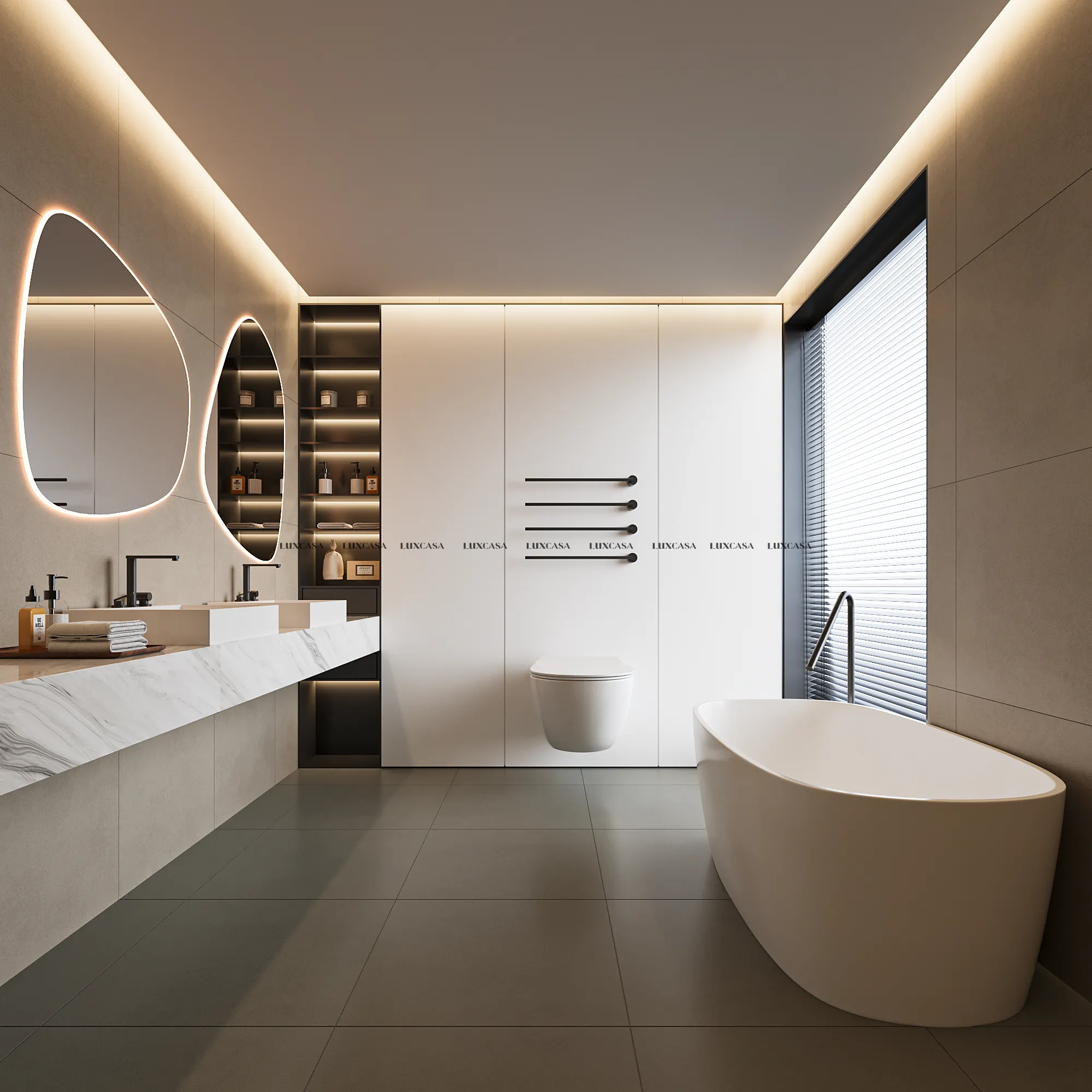 Gạch lát nền 60x60 60LUNT66001-5