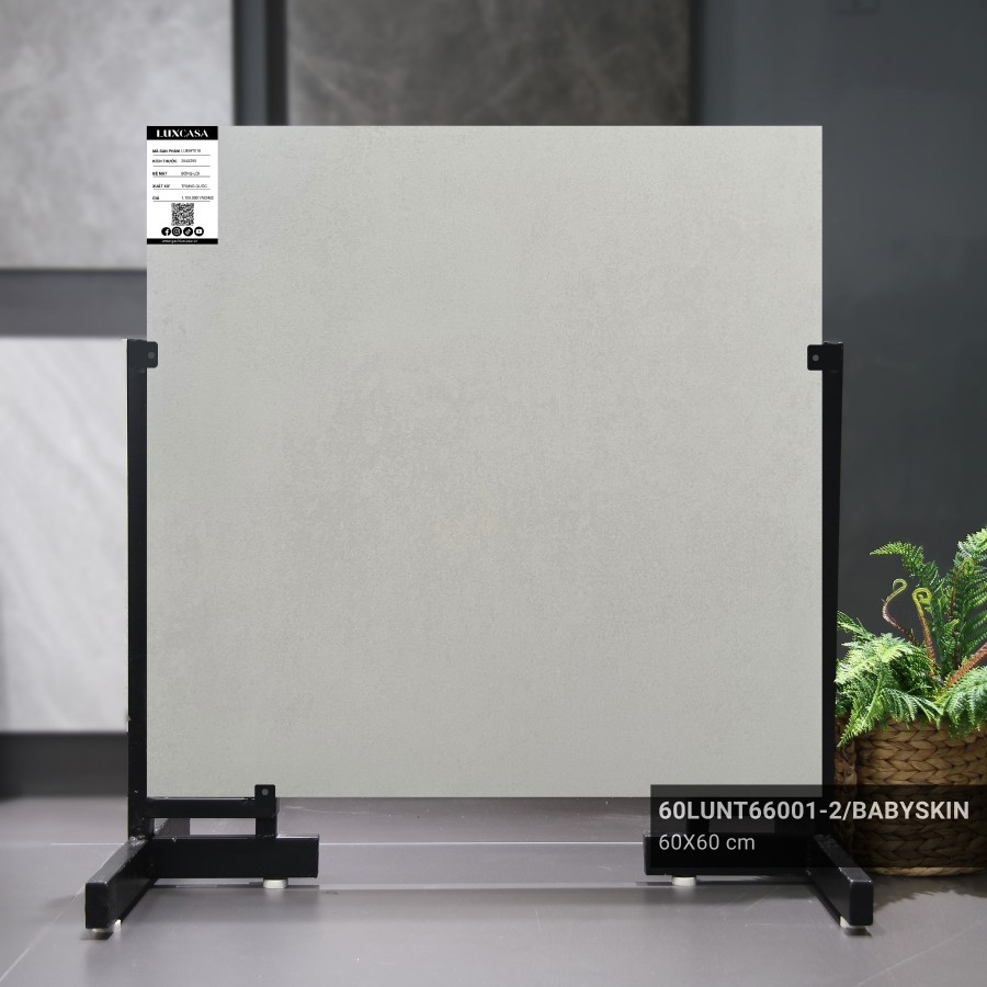 Hình thực tế gạch lát nền 60×60 60LUNT66001-2