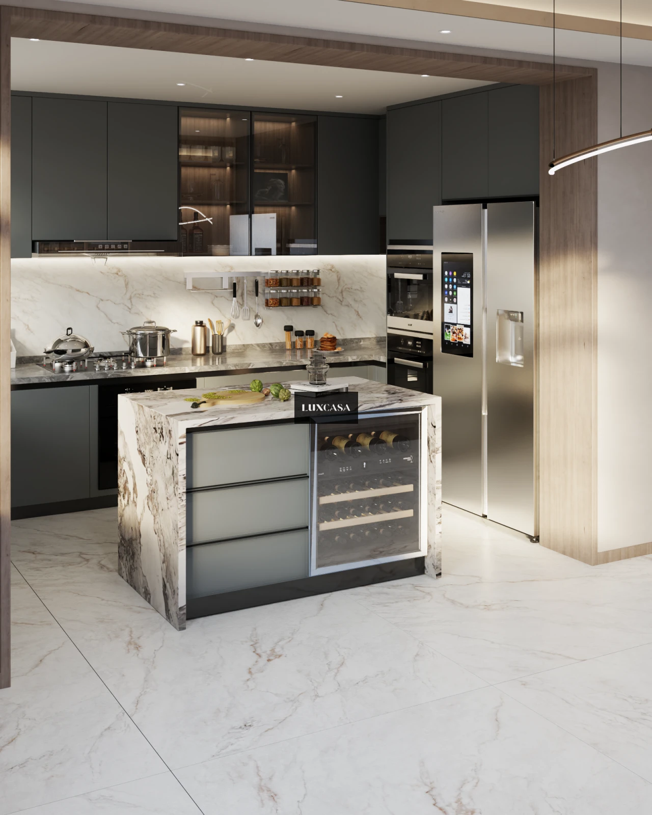 Mẫu gạch lát sàn chính 120X120 120LU121211M