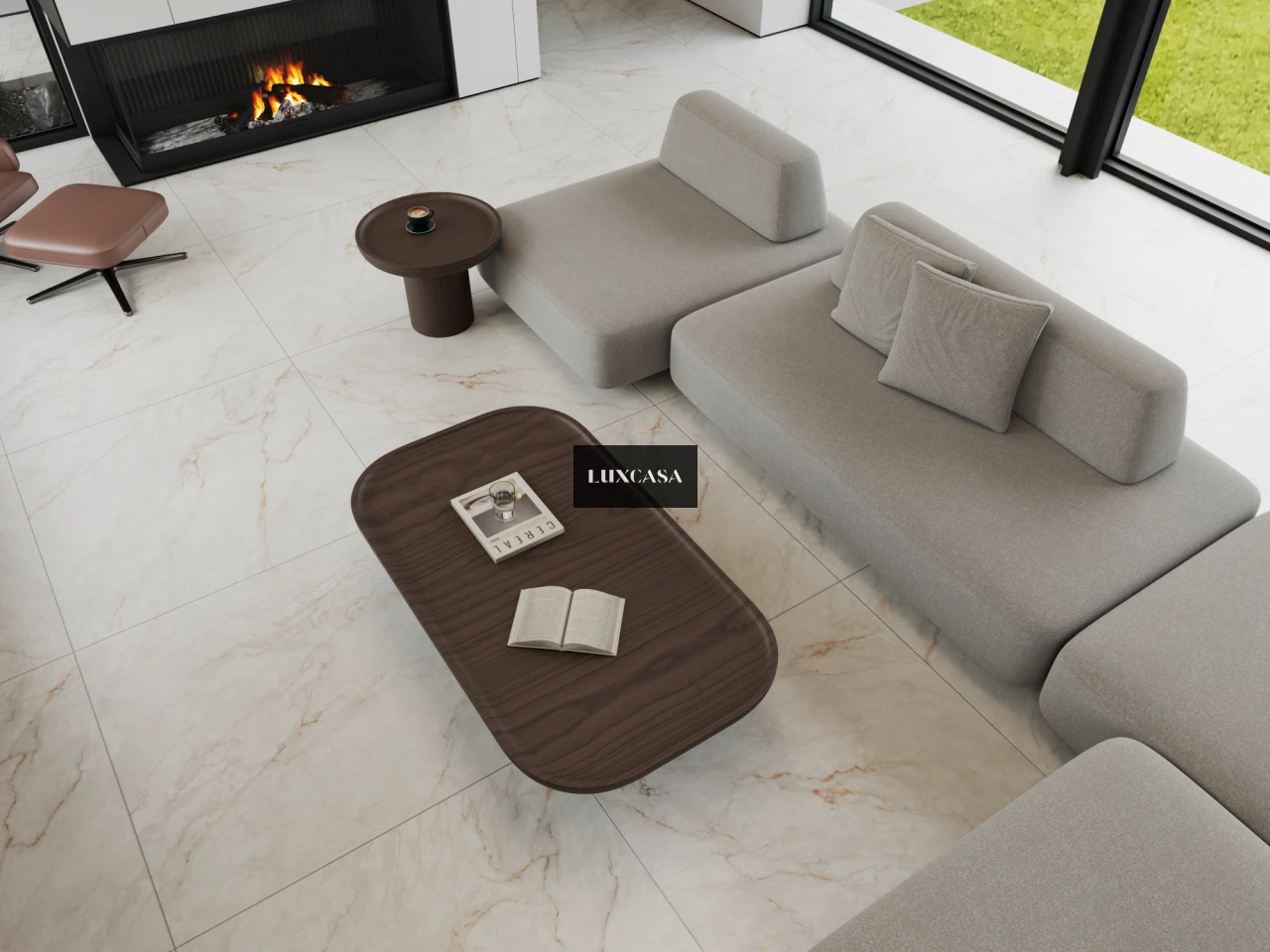 Mẫu gạch lát sàn chính 120X120 120LU121211M