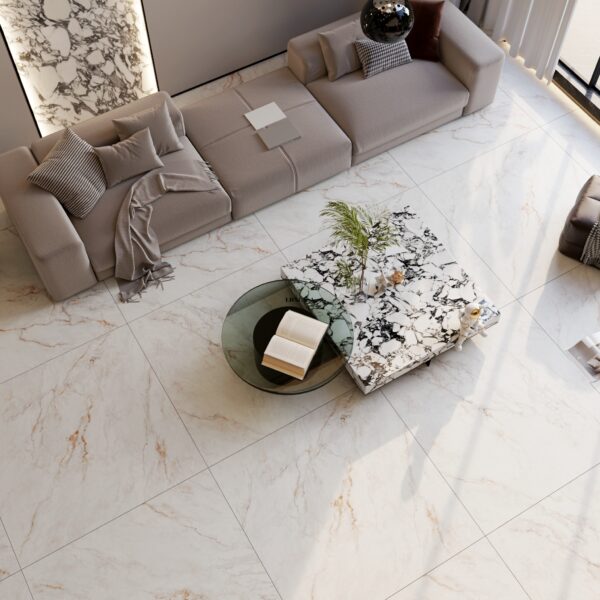 Mẫu gạch lát nền phòng khách 120X120 120LUY121211