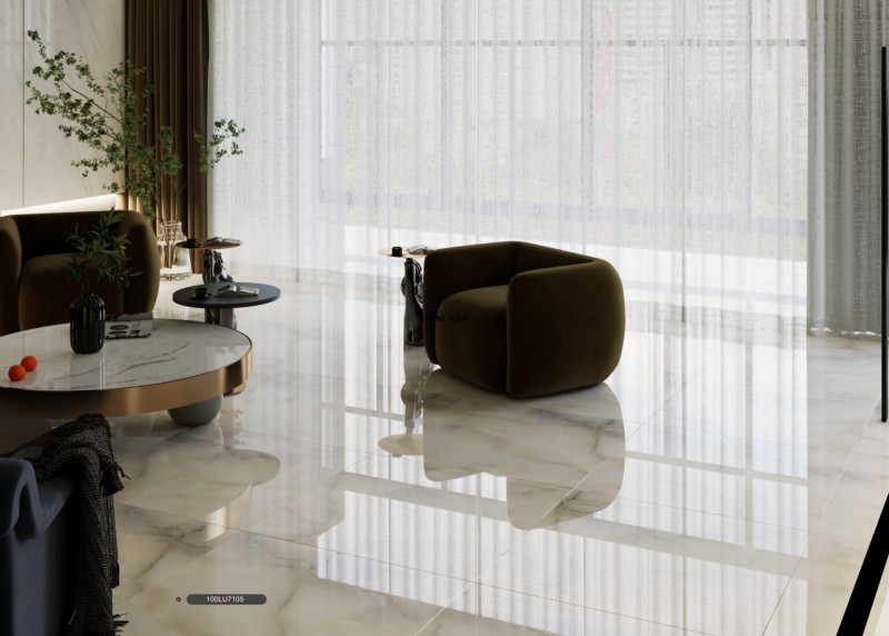Gạch bóng kiếng 100x100 100LU7105