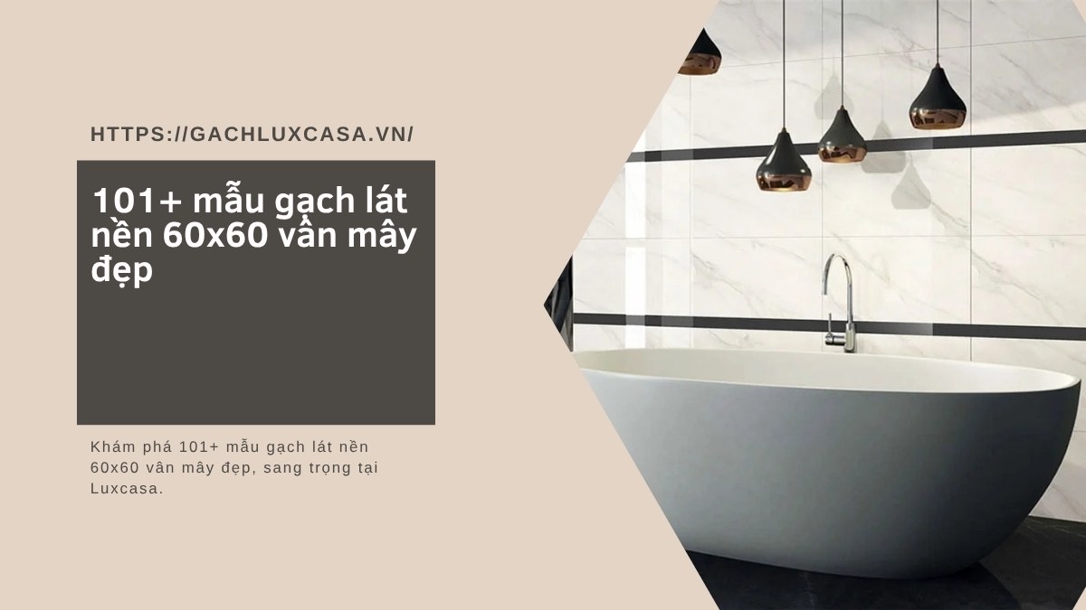 gạch lát nền 60x60 vân mây
