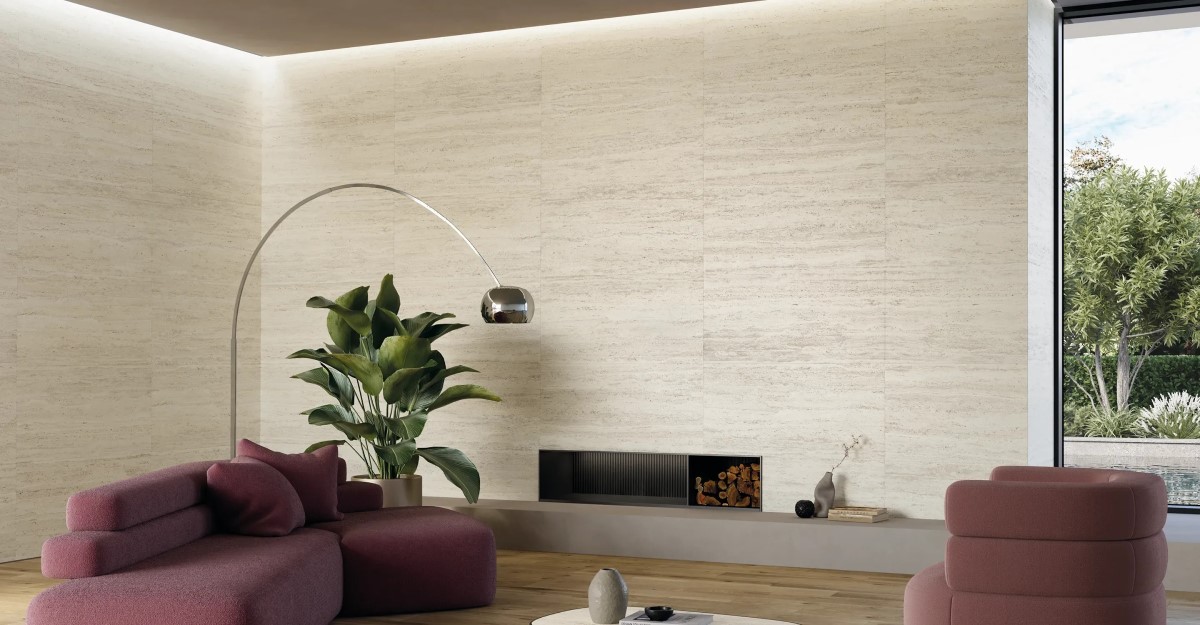 Gạch ốp tường phòng khách 30x60