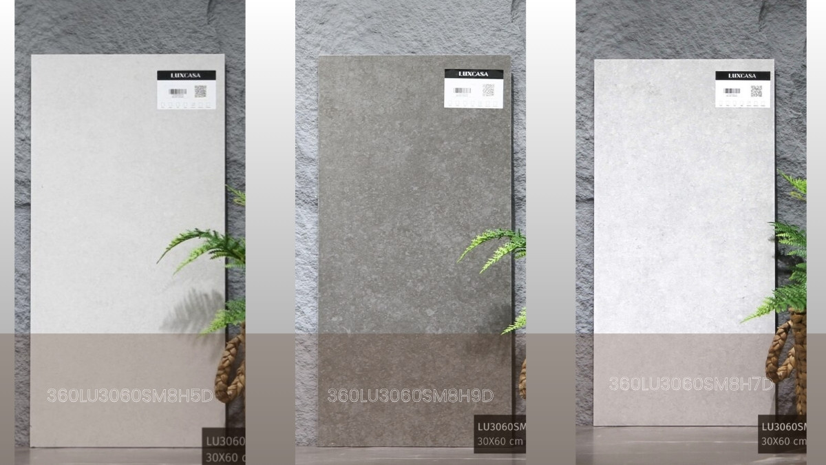 BST mẫu gạch ốp tường 30X60 xi măng 360LU3060SM8H