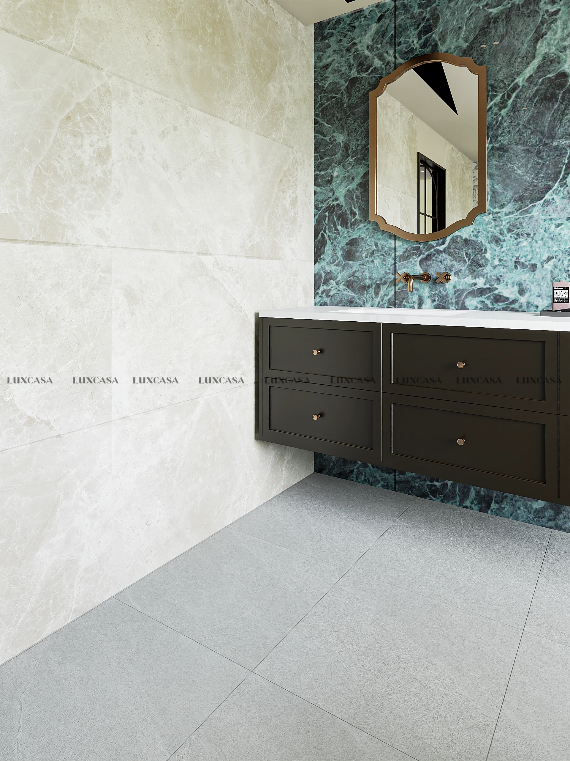 Mẫu gạch ốp nhà vệ sinh 60x120 612LUTU6011201S