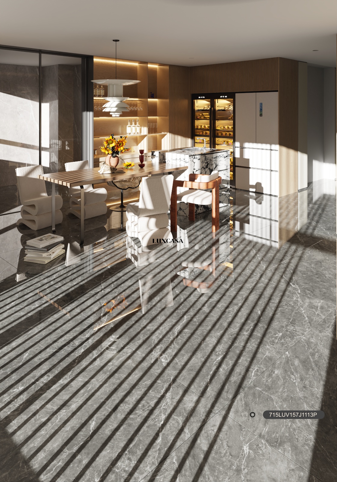 GẠCH LÁT NỀN PHÒNG KHÁCH 75×150 715LUV157J1113P