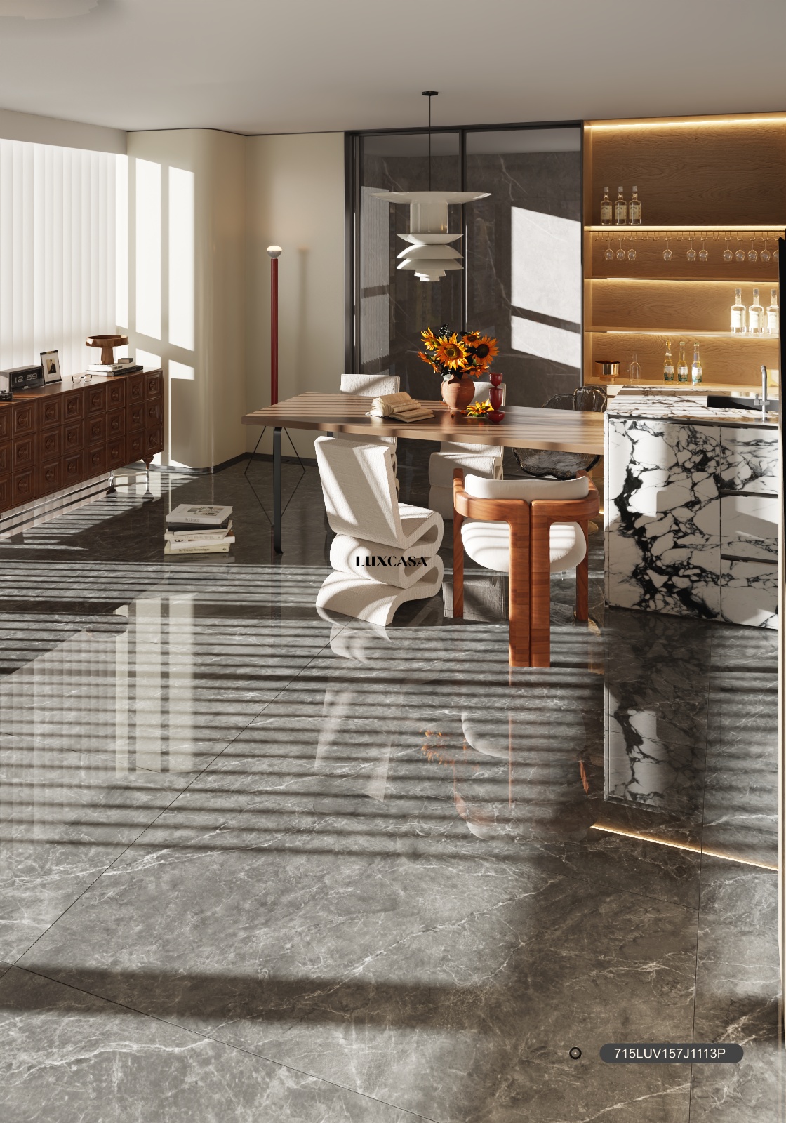GẠCH LÁT NỀN PHÒNG KHÁCH 75×150 715LUV157J1113P