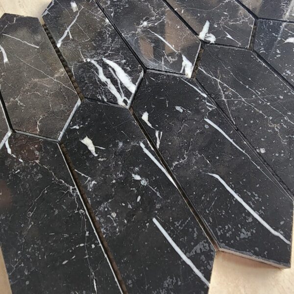 GẠCH MOSAIC ĐÁ ĐEN MARBLE