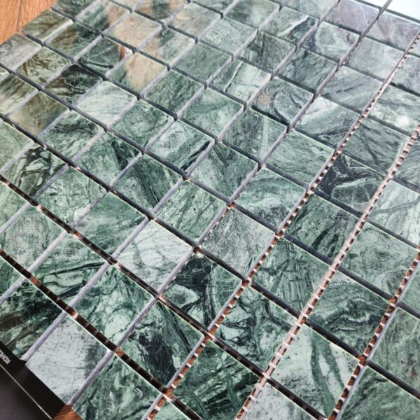 GẠCH MOSAIC ĐÁ TỰ NHIÊN MÀU XANH RÊU