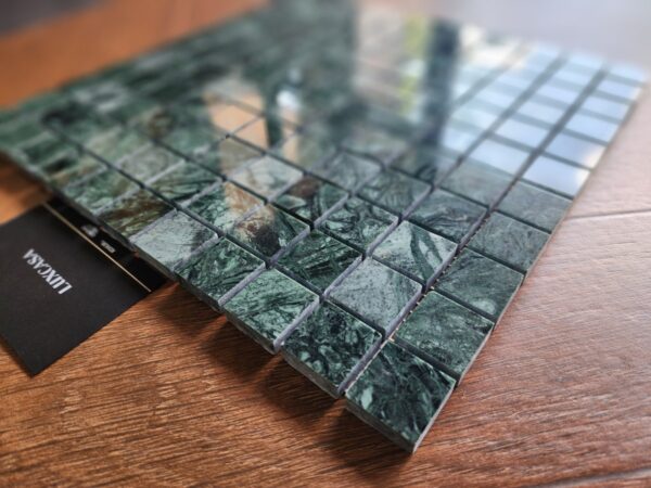 GẠCH MOSAIC ĐÁ TỰ NHIÊN MÀU XANH RÊU