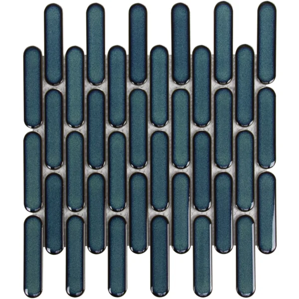GẠCH MOSAIC ĐẦU TRÒN XANH NGỌC DT082