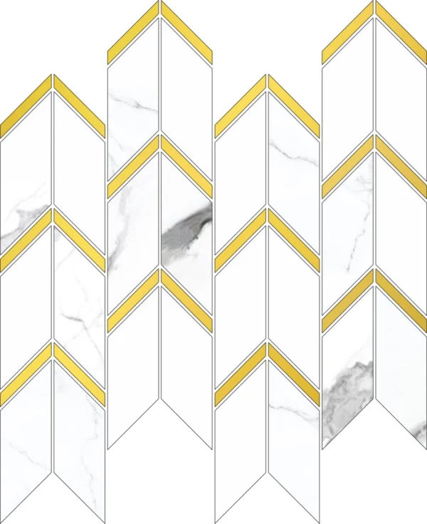 GẠCH MOSAIC MŨI TÊN LU3239XCSYLI