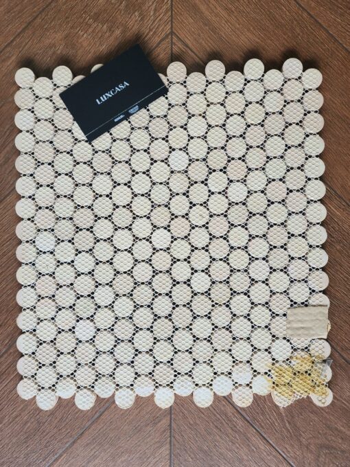 GẠCH MOSAIC XÀ CỪ TRÒN BI RAL005