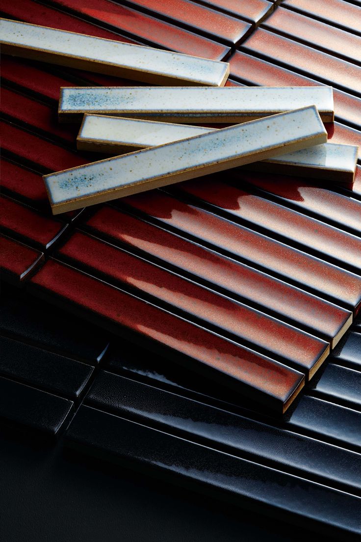 Mẫu gạch thẻ mosaic lõm cao cấp