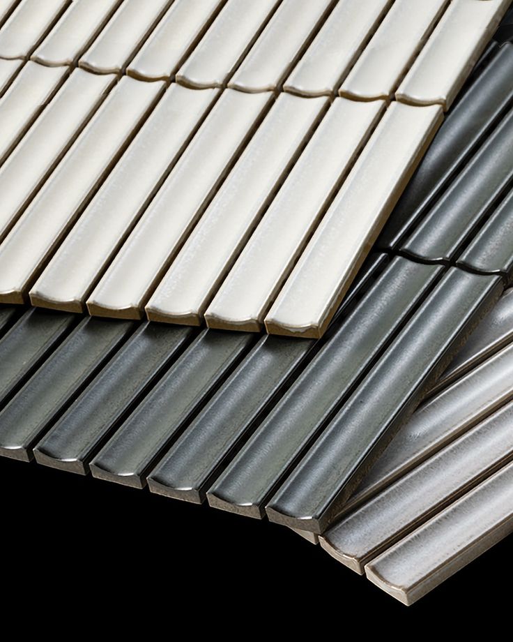 Mẫu gạch thẻ mosaic lõm cao cấp