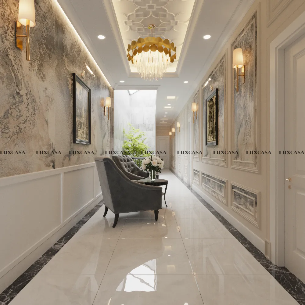 Gạch lát hành lang 100x100 100LU10002