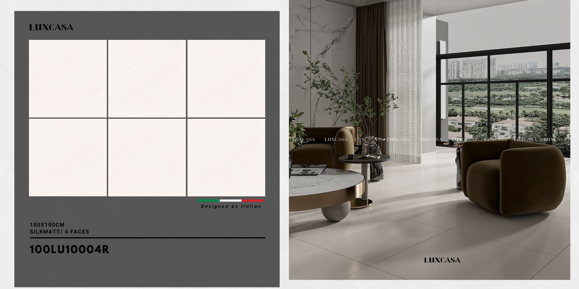 Gạch lát sàn 1000×1000 100LU10004R