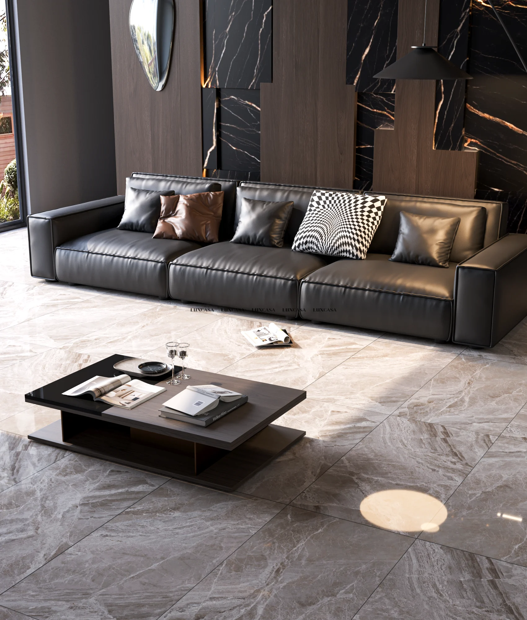 Gạch lát sàn nhà 60x120 612LU612830