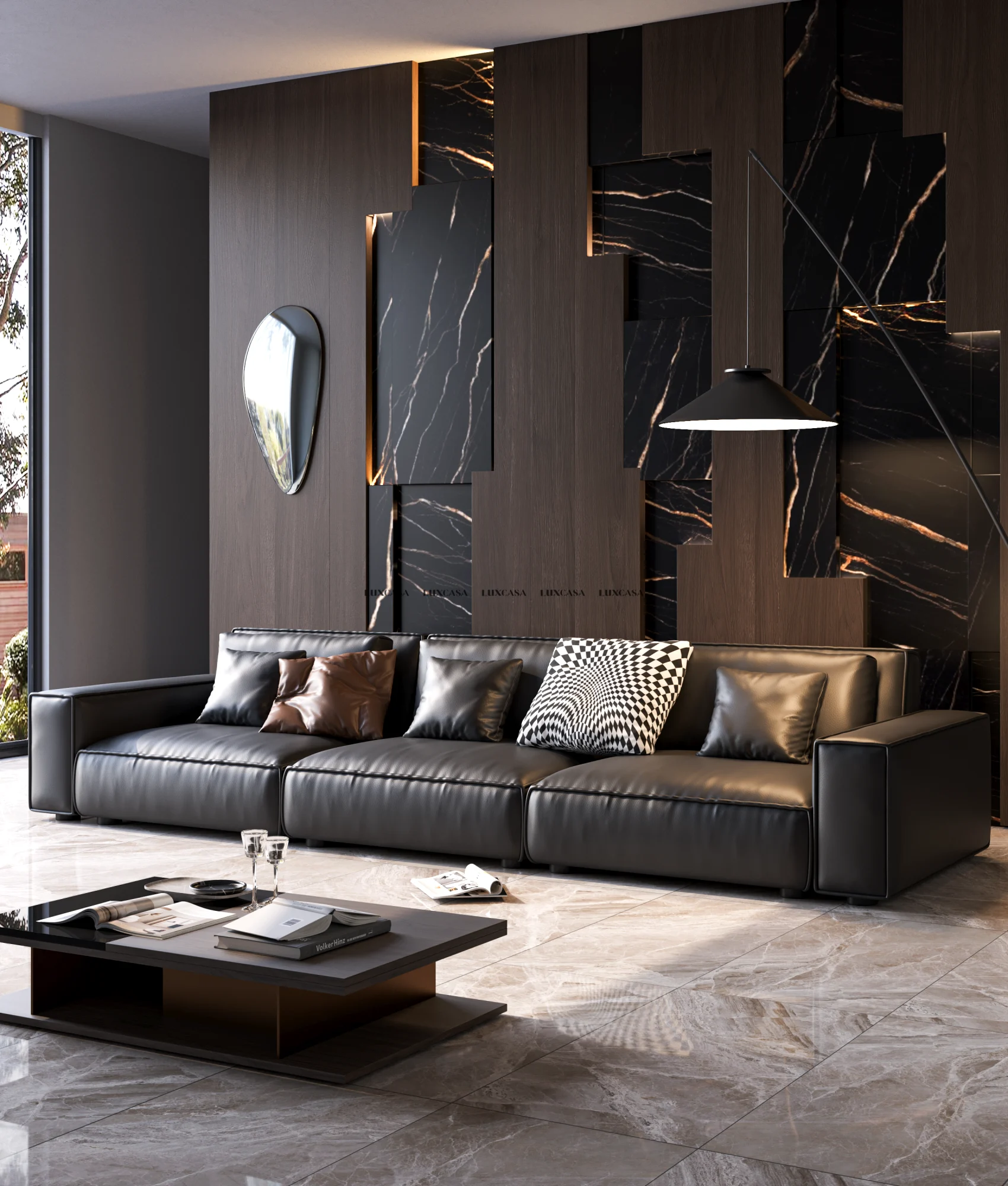 Gạch lát sàn nhà 60x120 612LU612830