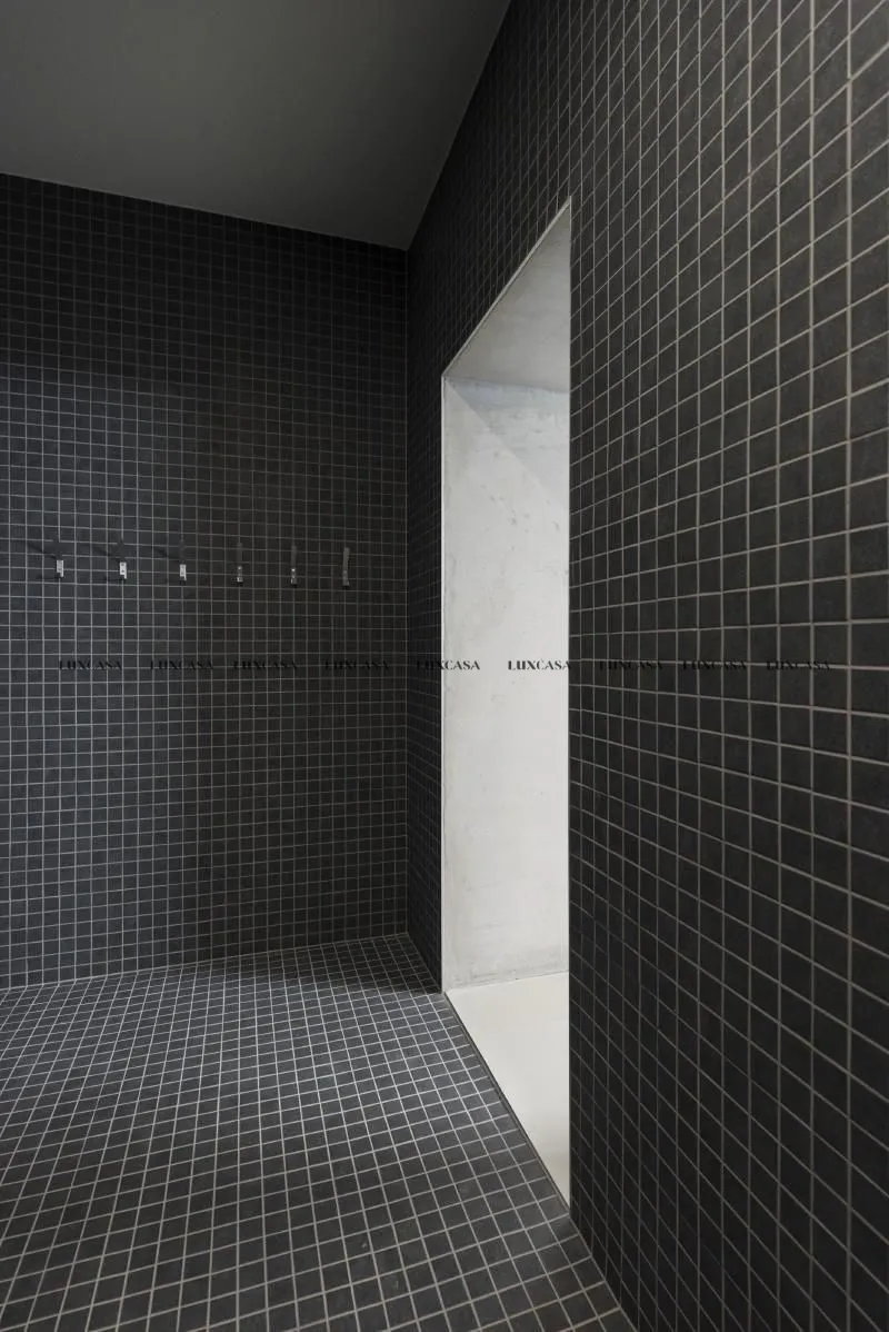 Gạch mosaic đen vuông Y48808