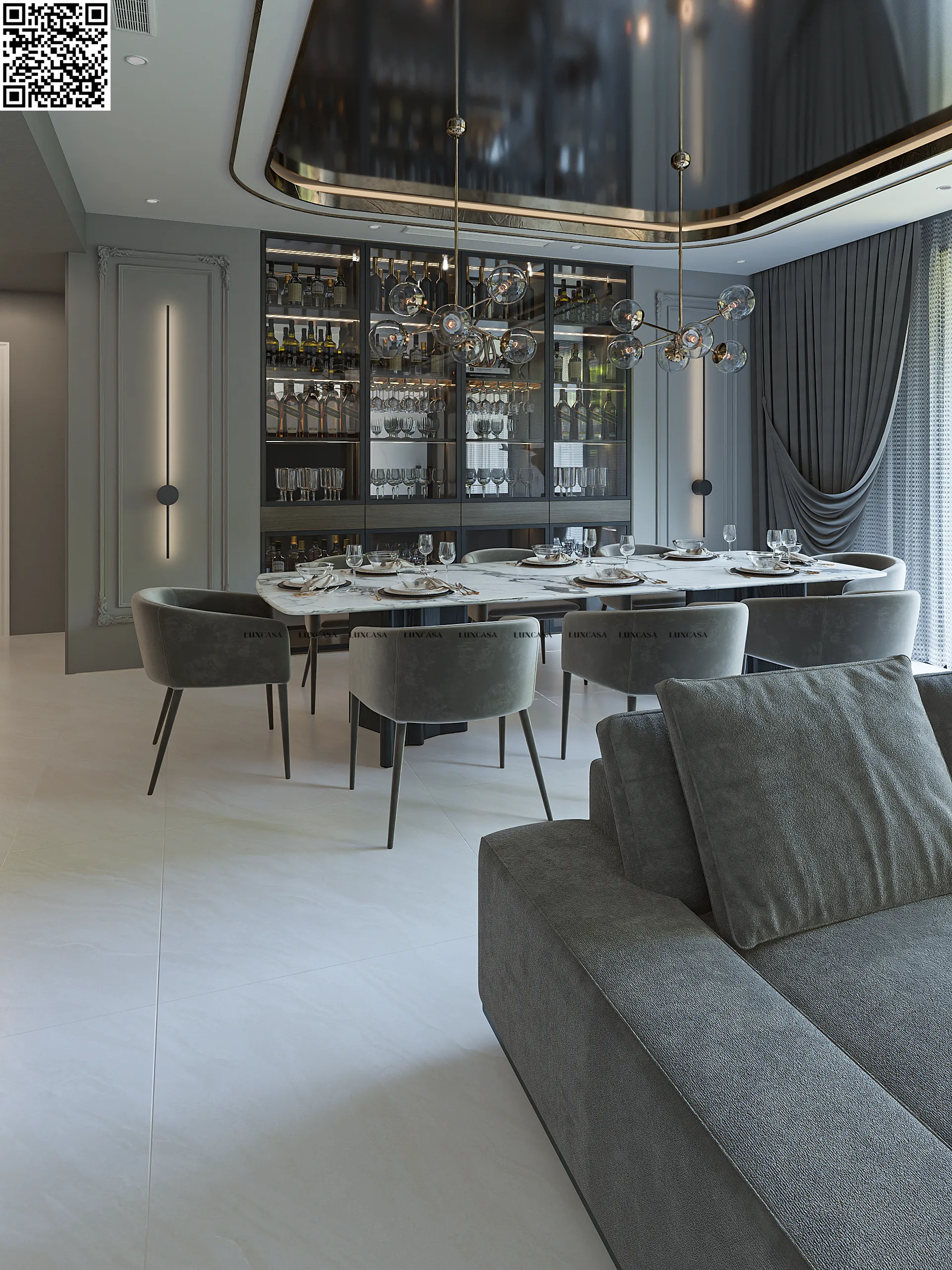 Gạch sàn chính 1000x1000 100LU10018R