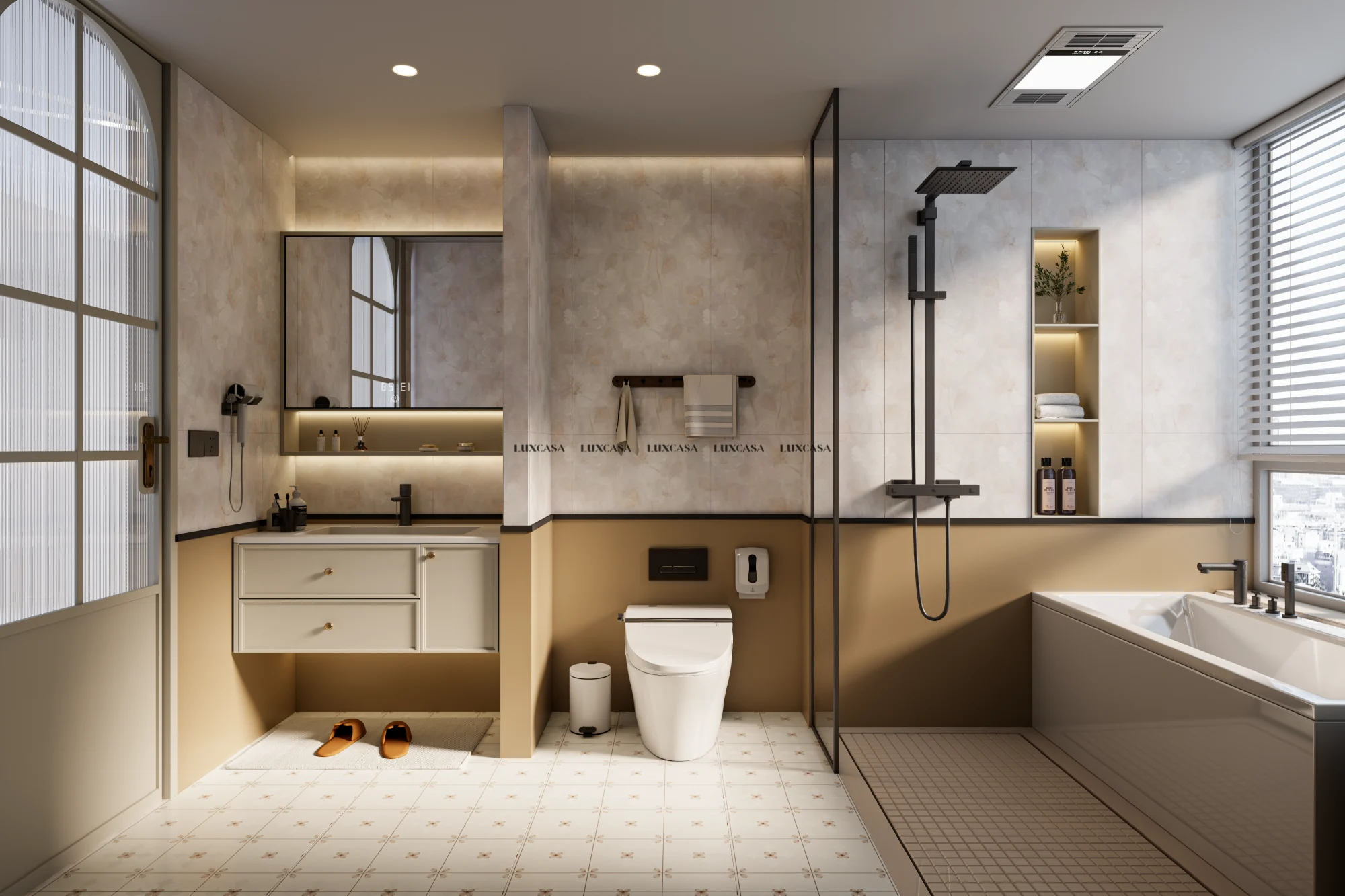 Gạch trang trí wc 60x120 612LUB612065