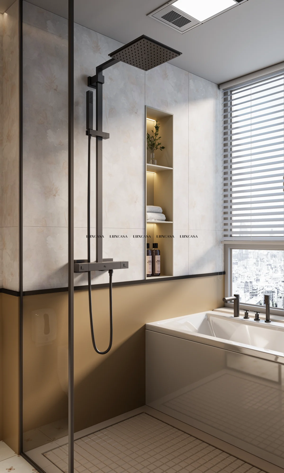 Gạch trang trí wc 60x120 612LUB612065