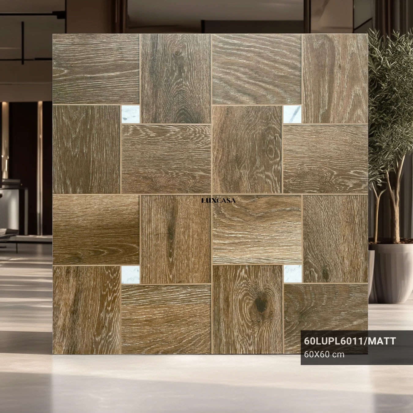 Gạch vân gỗ 60x60 60LUPL6011