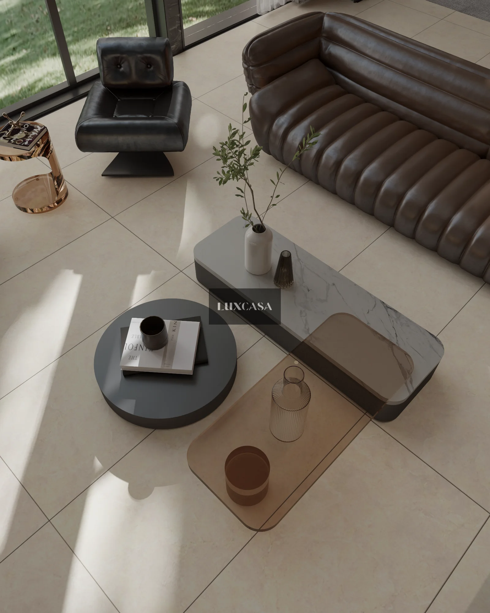 Mẫu gạch giả đá 60x120 612LUDJ118 lát phòng khách (1)