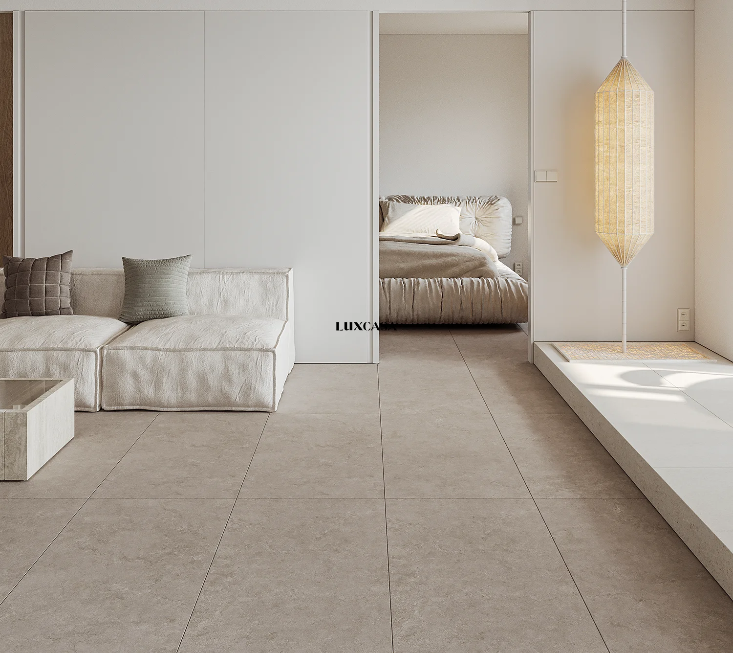 Mẫu gạch sàn giả đá 60x120 612LUDJ118