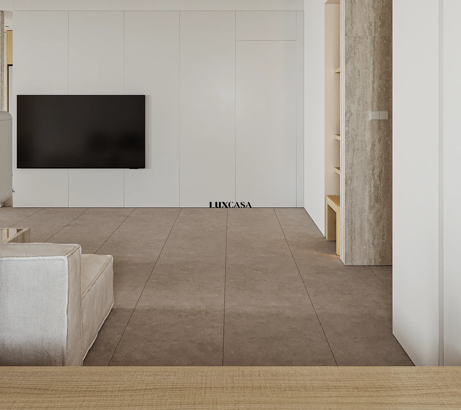 Mẫu gạch sàn giả đá 60x120 612LUDJ118