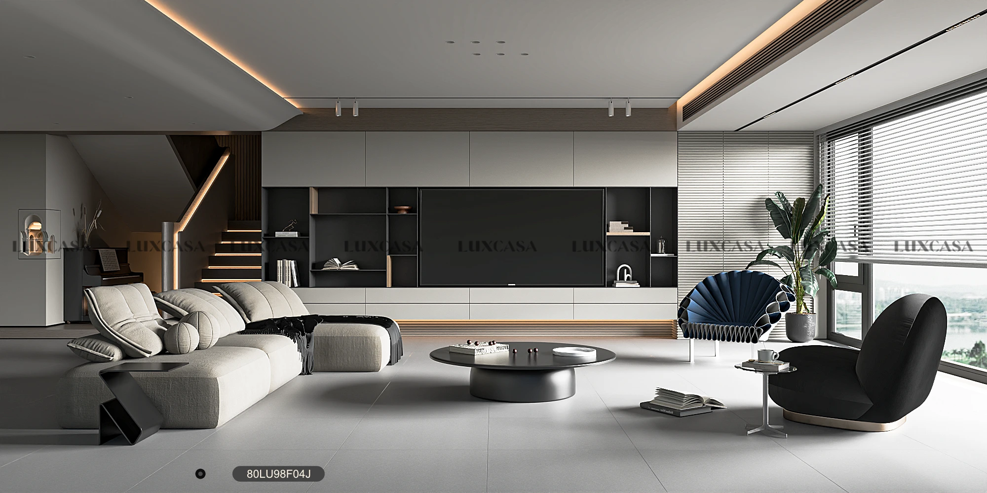 Gạch lát nền nhà 800X800 80LU98F04J