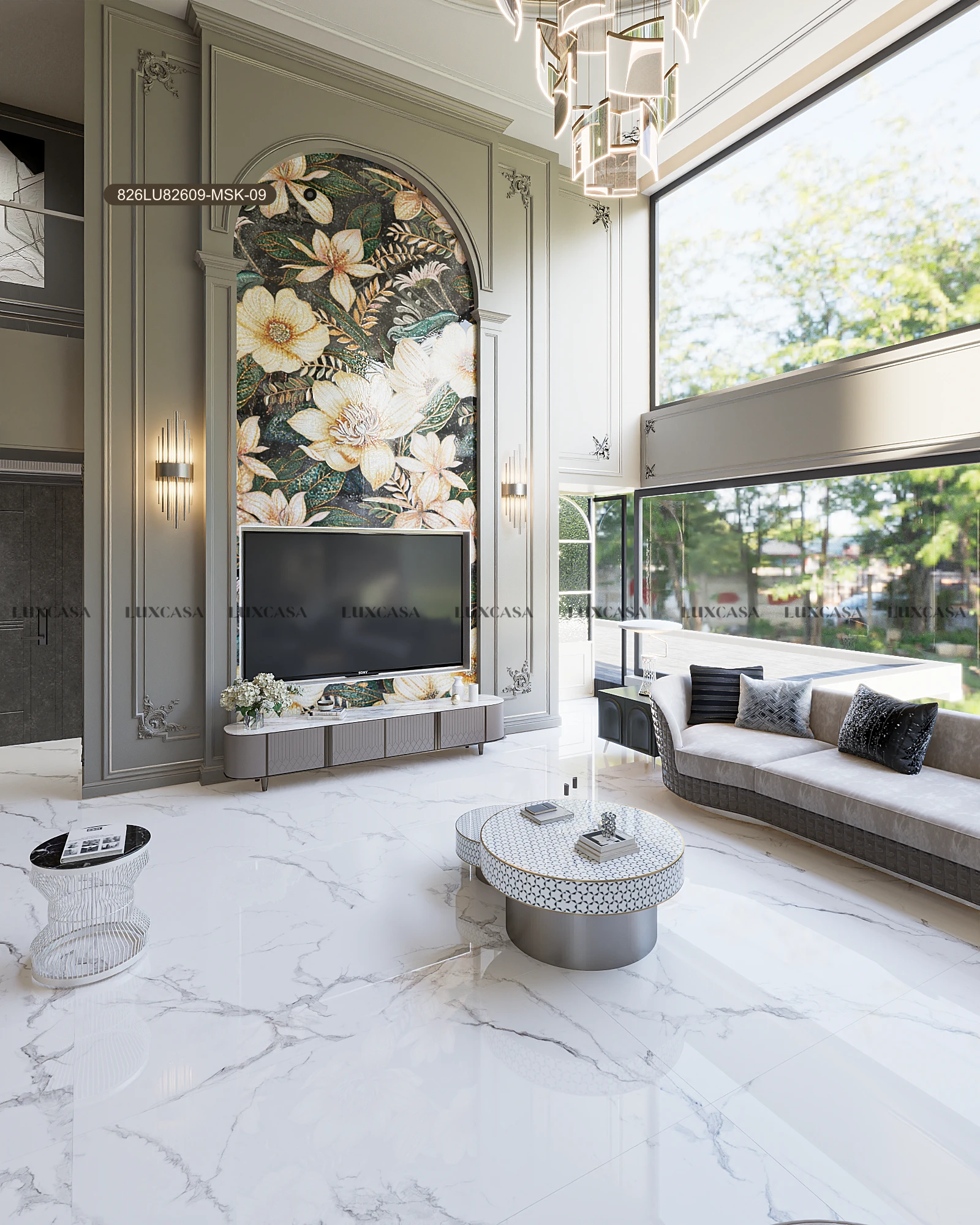 GẠCH TRANG TRÍ 80×260 826LU82609-MSK-09