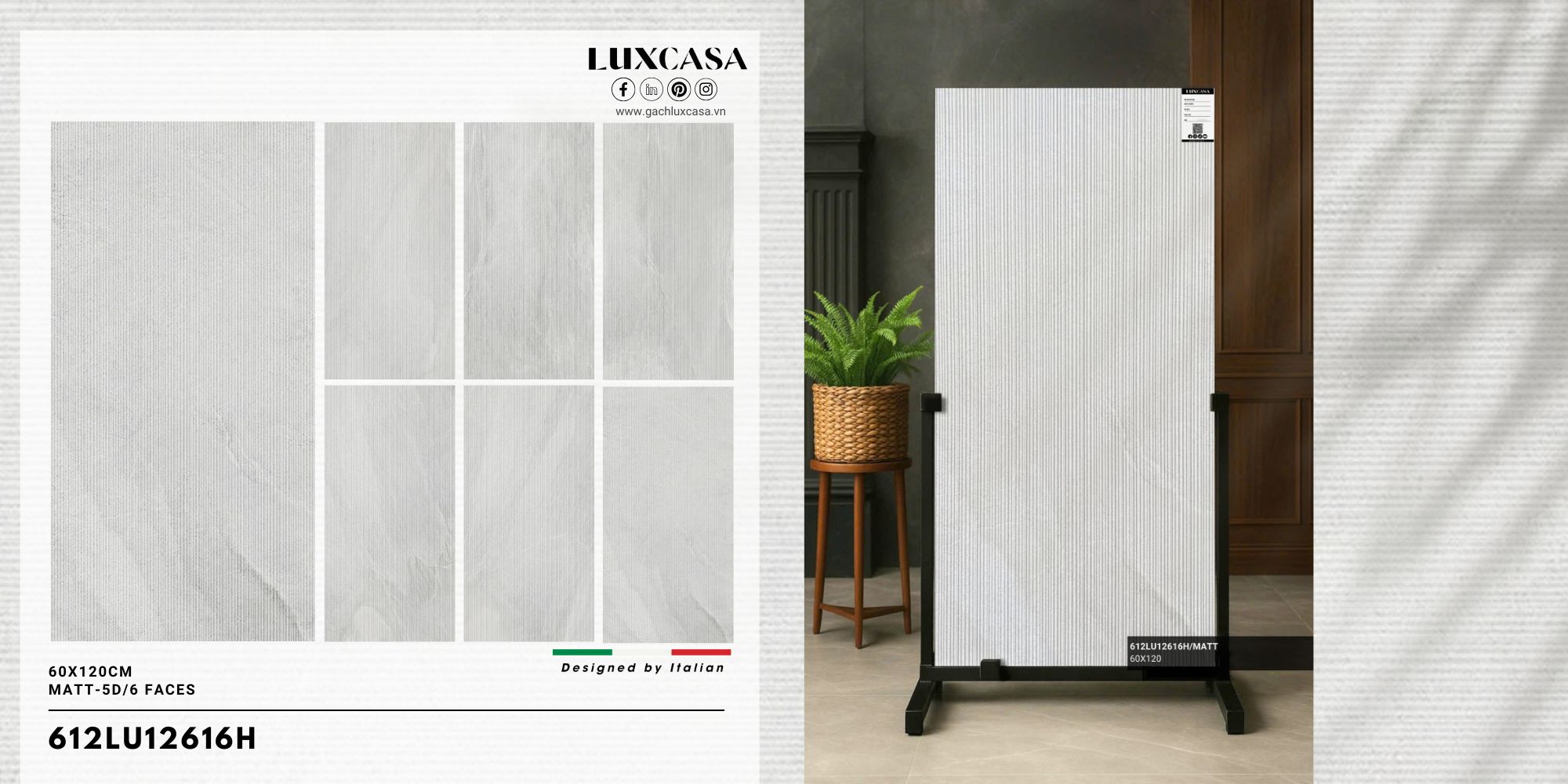 Gạch điểm nhấn 600x1200 612LU12616H