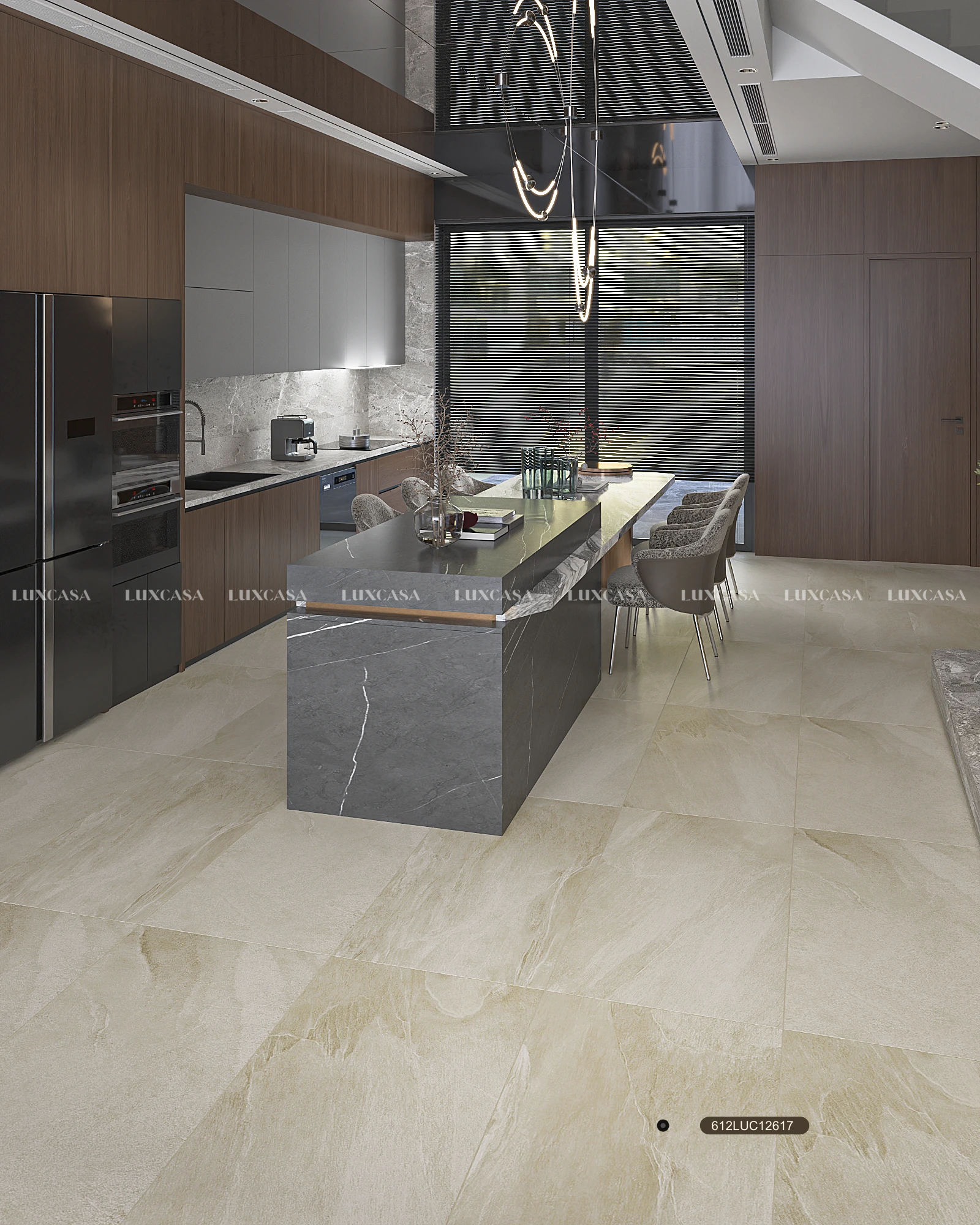 Gạch lát sàn chính 60x120 612LU12617