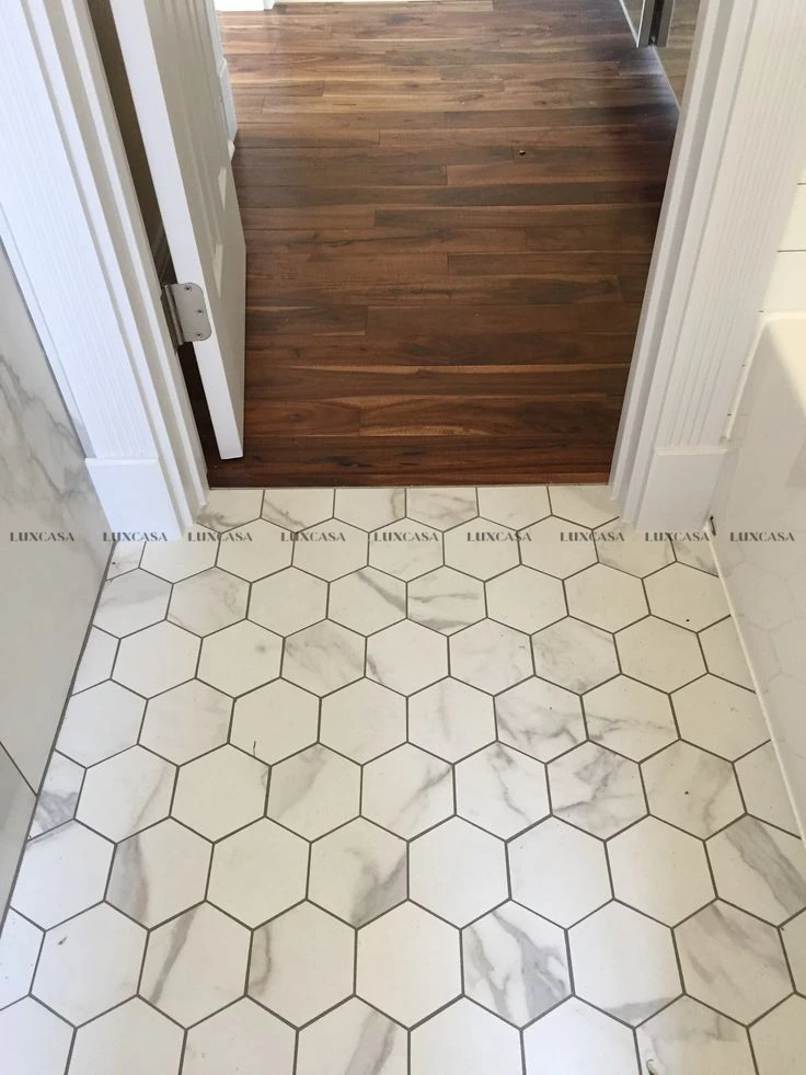 Gạch lục giác vân đá marble lát nền 200X230 20LU3305