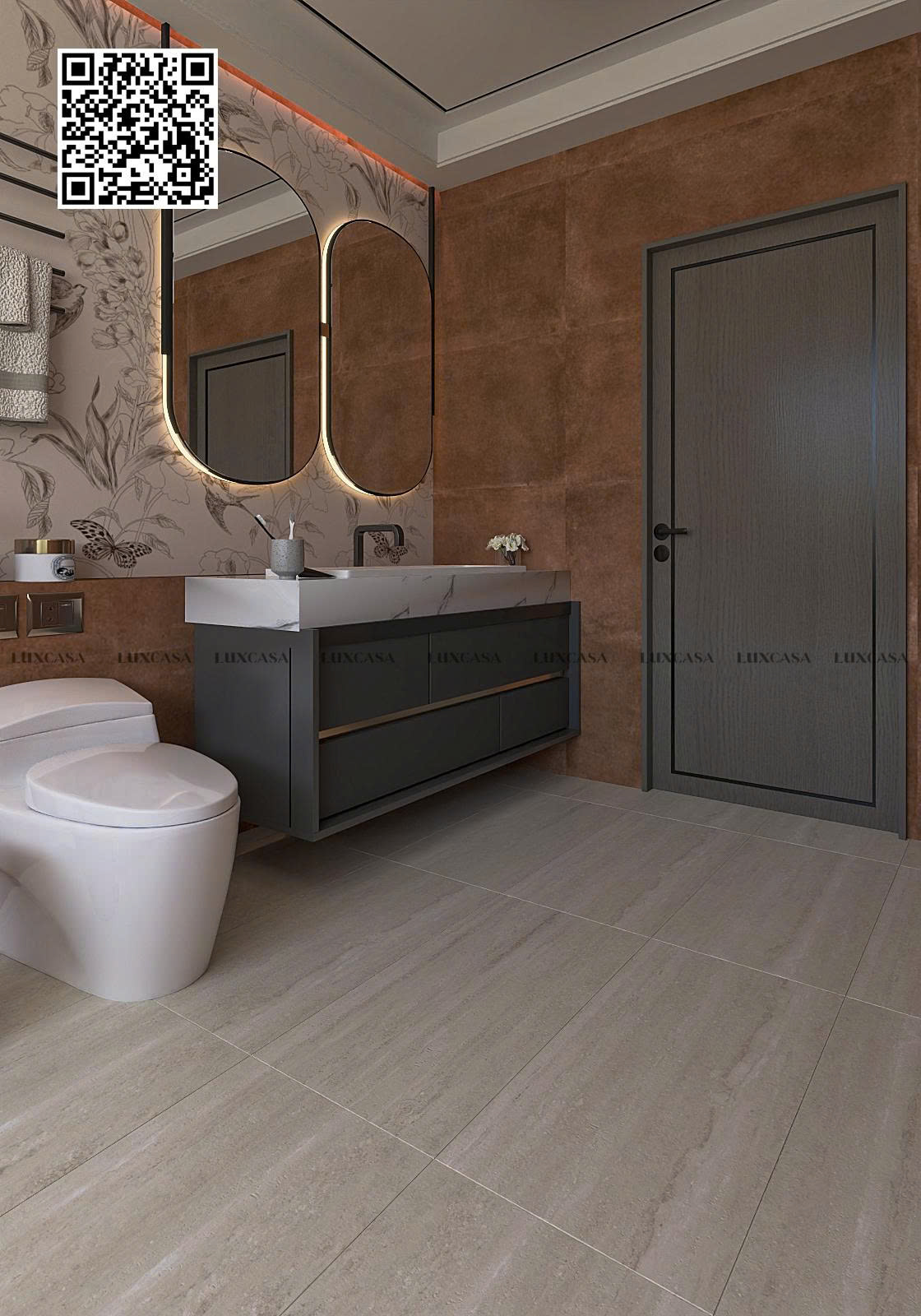 Gạch ốp toilet 600x1200 612LU12U95