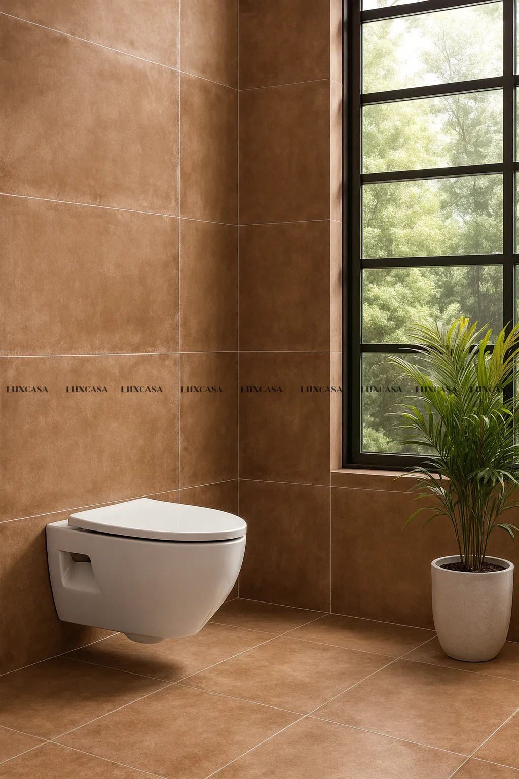 Gạch ốp toilet 600×1200 612LU12U95 chống thấm