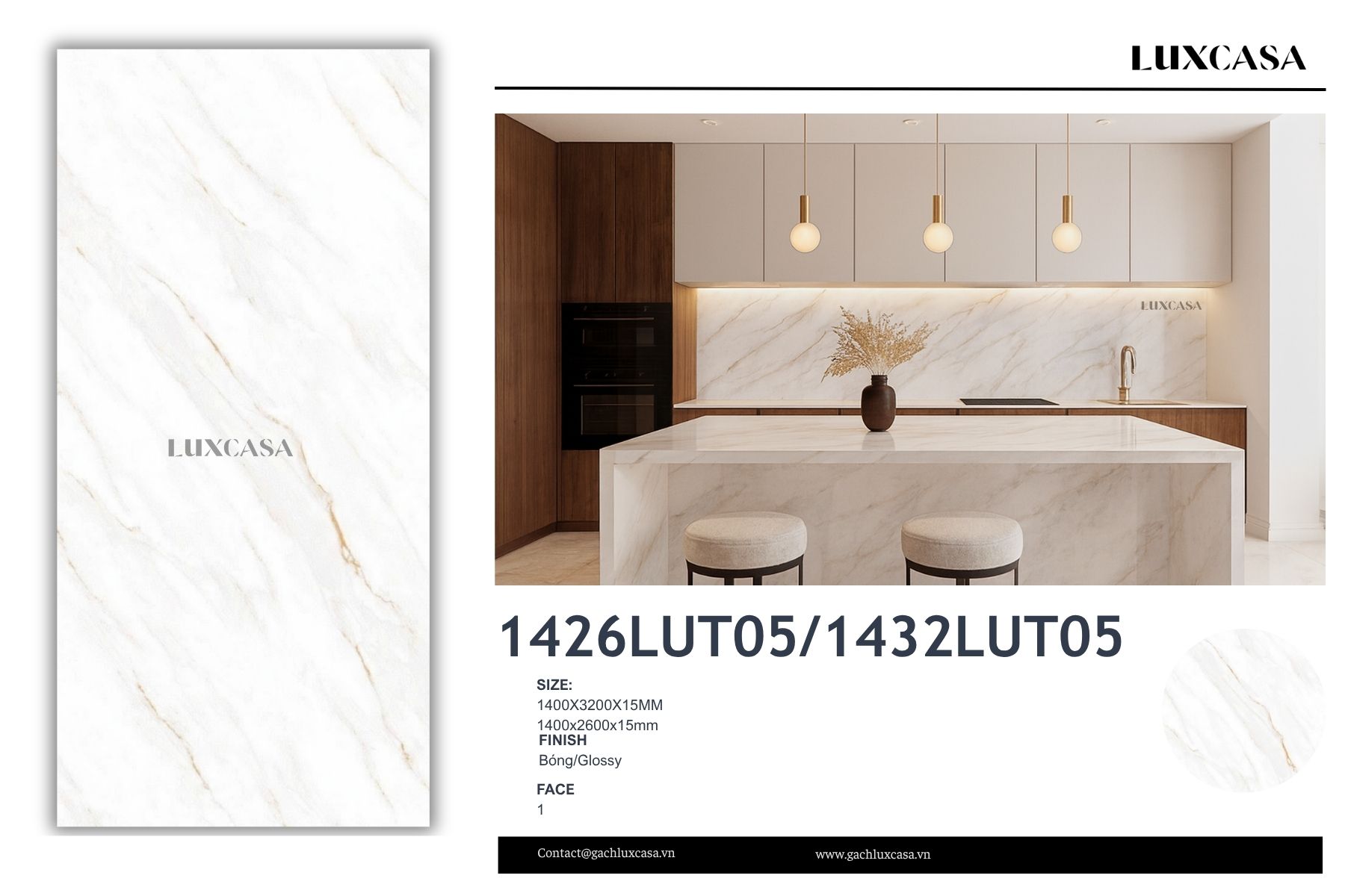 Đá nung kết 1426LUT05GY