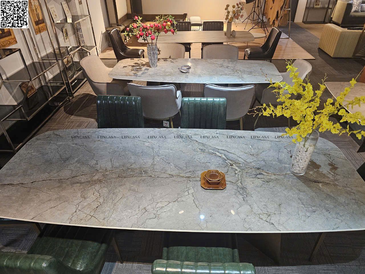 Đá nung kết khổ lớn 140x320x1.5 1432LUX02GY