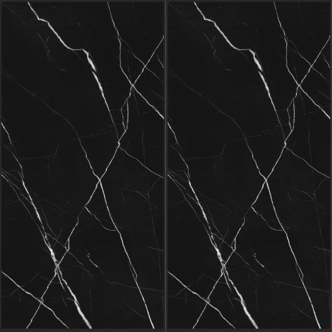 Đá nung kết khổ lớn màu đen 160X320X1.5 1632LUD006