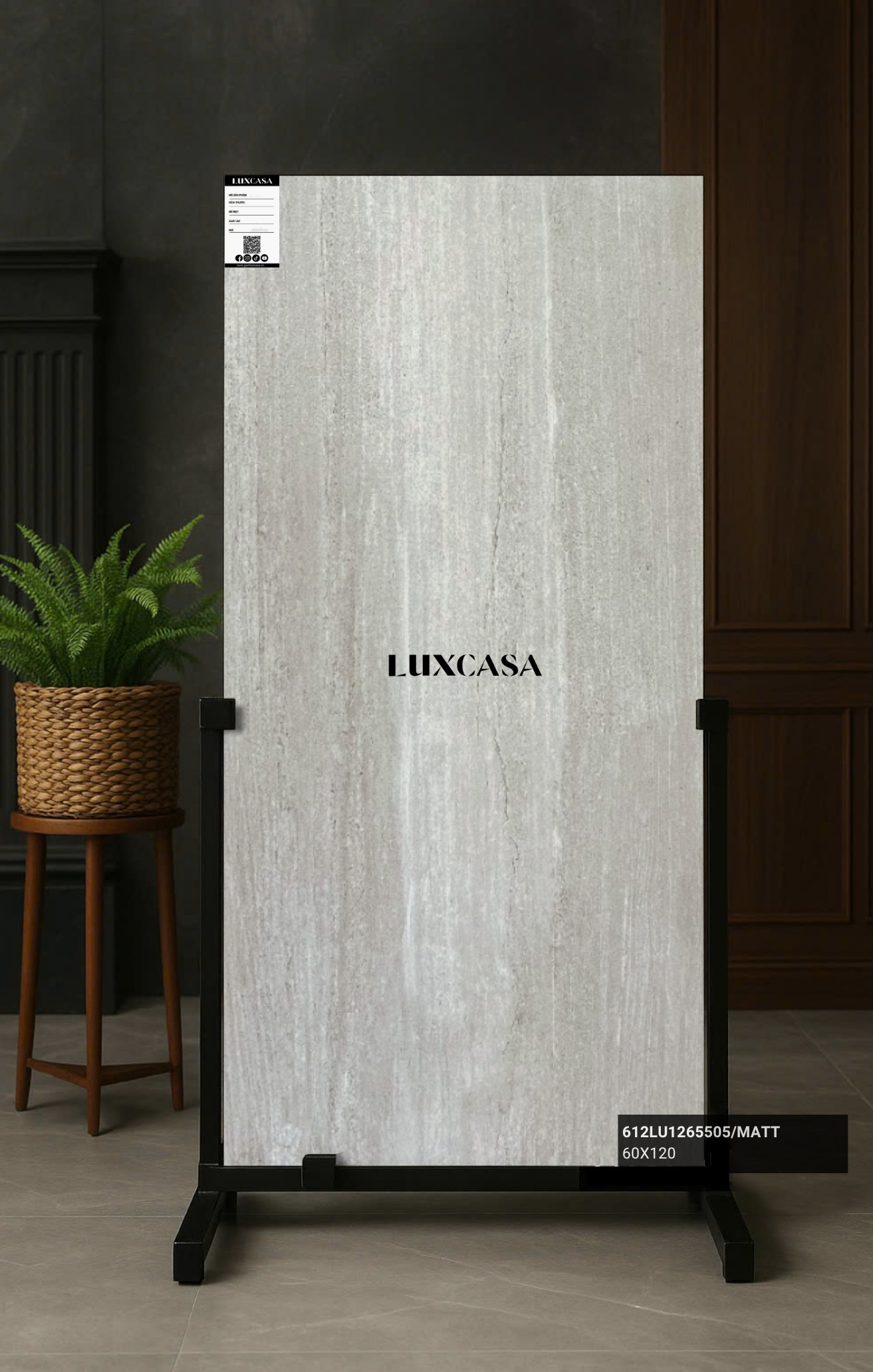 Gạch 60x120 travertine 612LU1265505