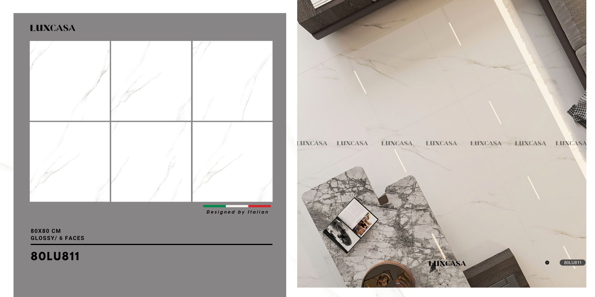 Gạch bóng 80×80 80LU811