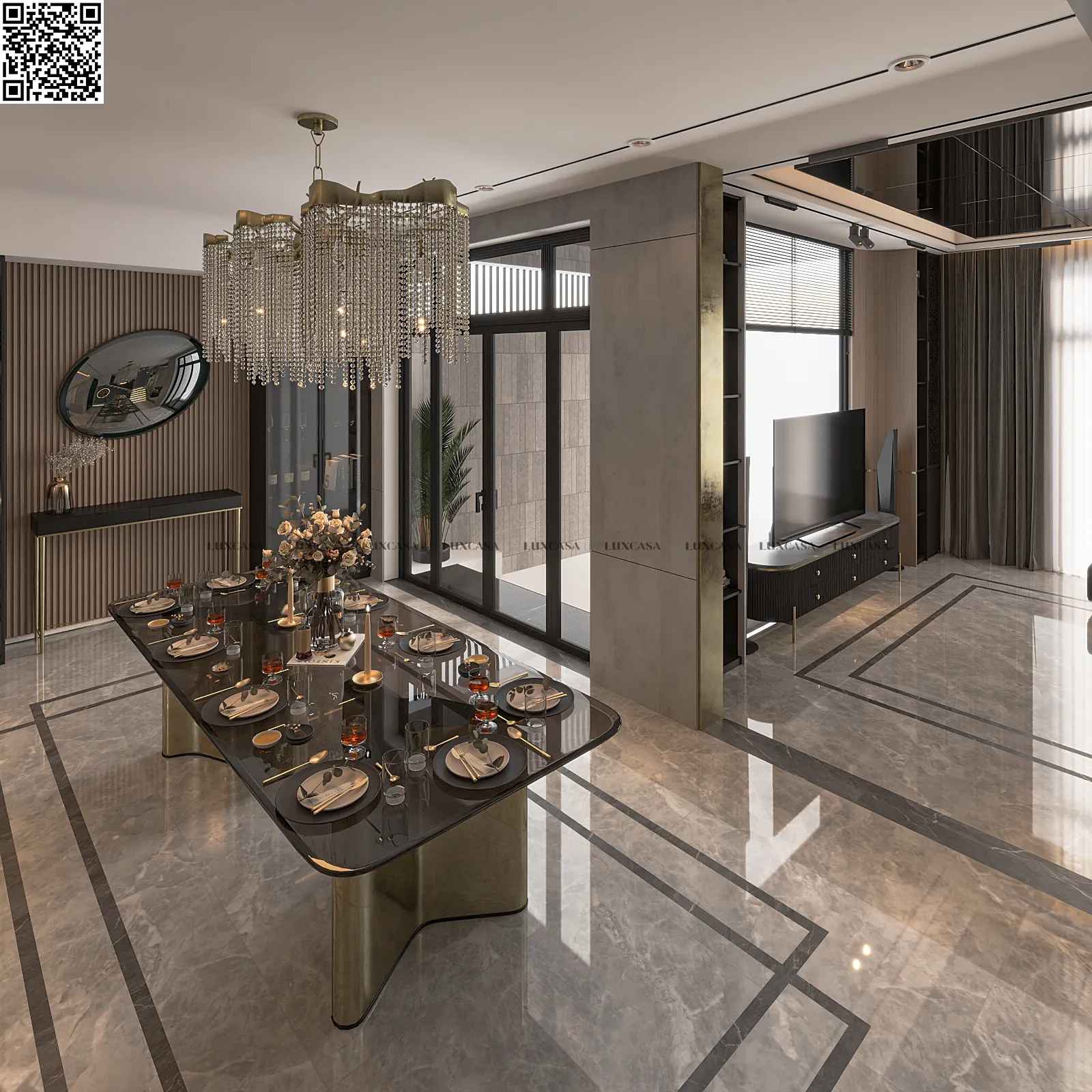 Gạch giả đá 80x80 80LU8877