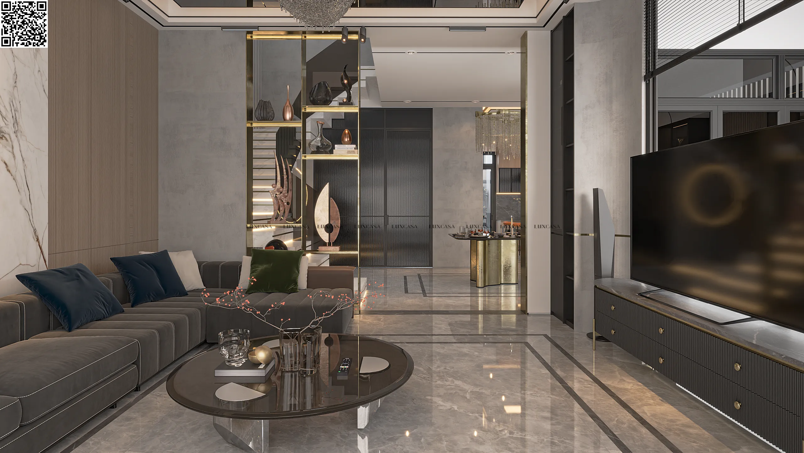 Gạch giả đá 80x80 80LU8877