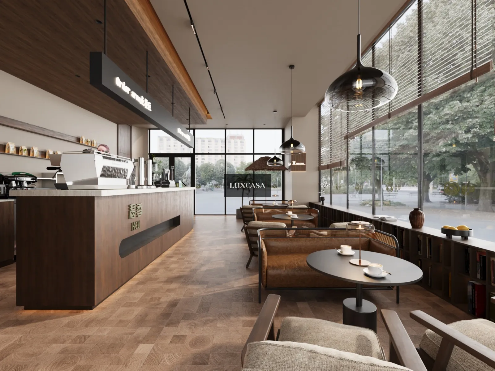 Gạch giả gỗ 60x120 lát cafe 612LU161208S