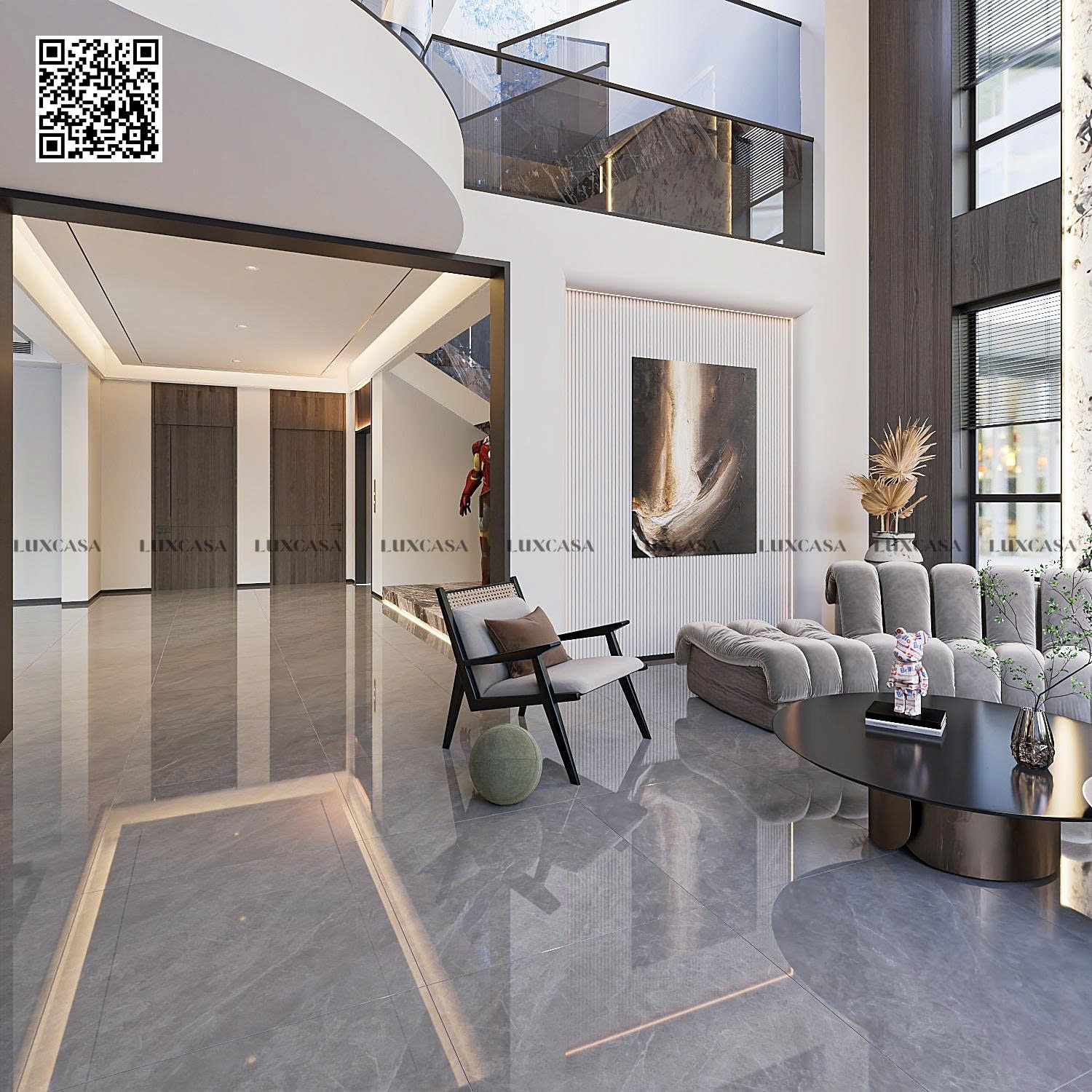 Gạch xám 80x80 bóng Trung Quốc 80LU809