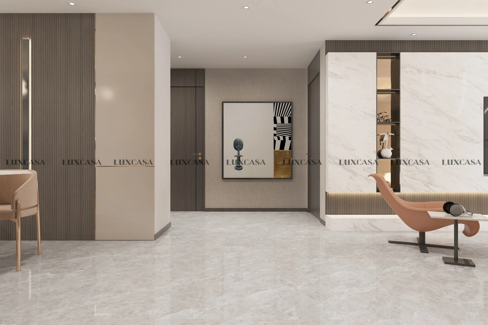 Gạch lát sàn xám đá 60x120 612LUB12077