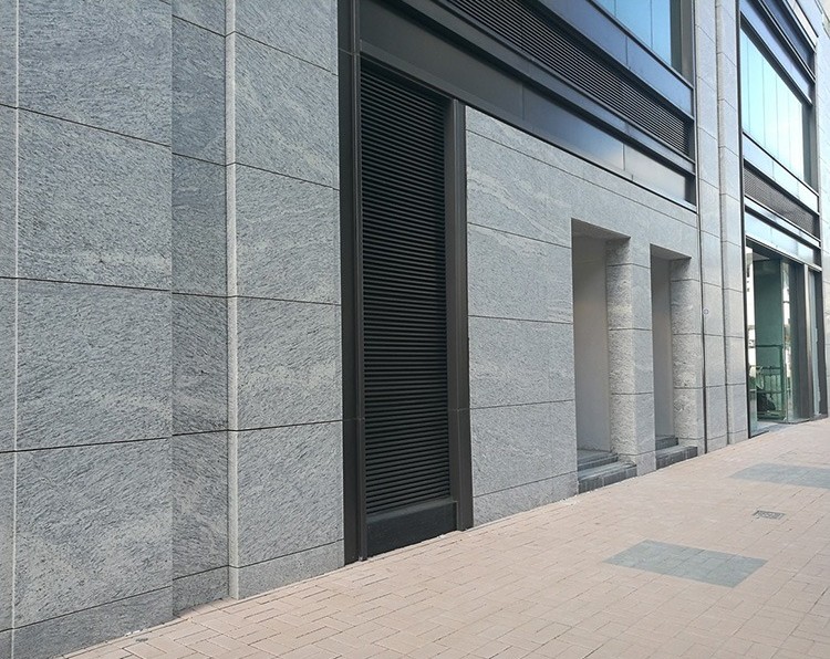 Đá granite ốp mặt tiền xám đẹp